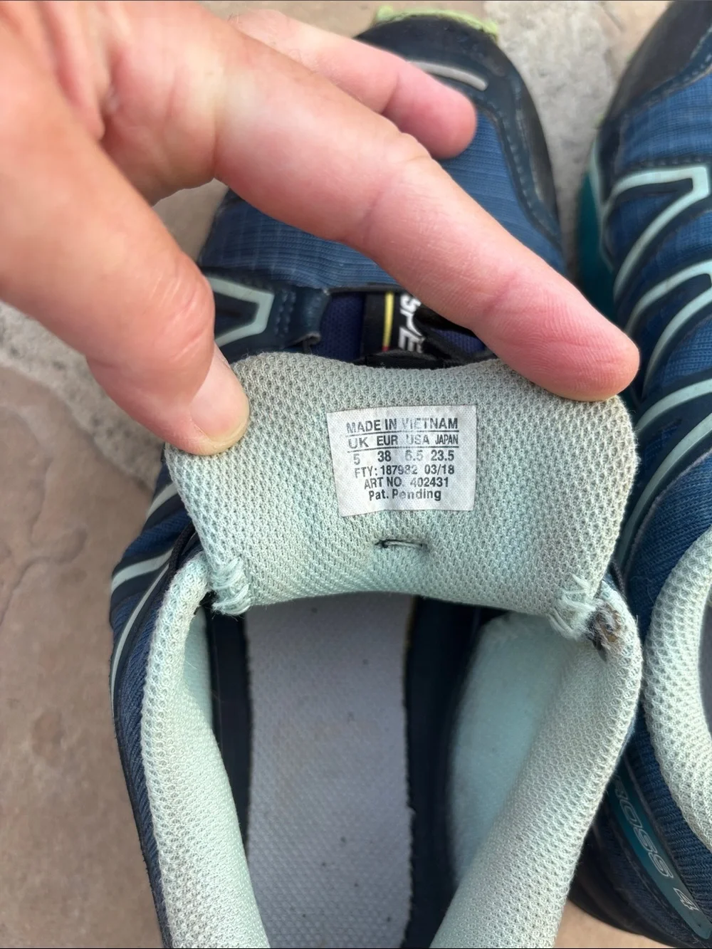 Salomon low profile